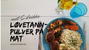 løvetannpulver på mat