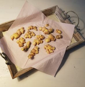 Høste egendyrket ingefær