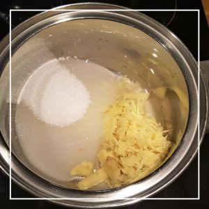 Hjemmelaget ingefærsirup