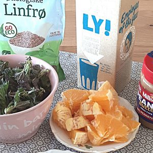 Ingredienser brenneslesmoothie