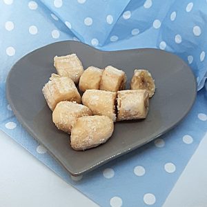 Frossen banan i biter