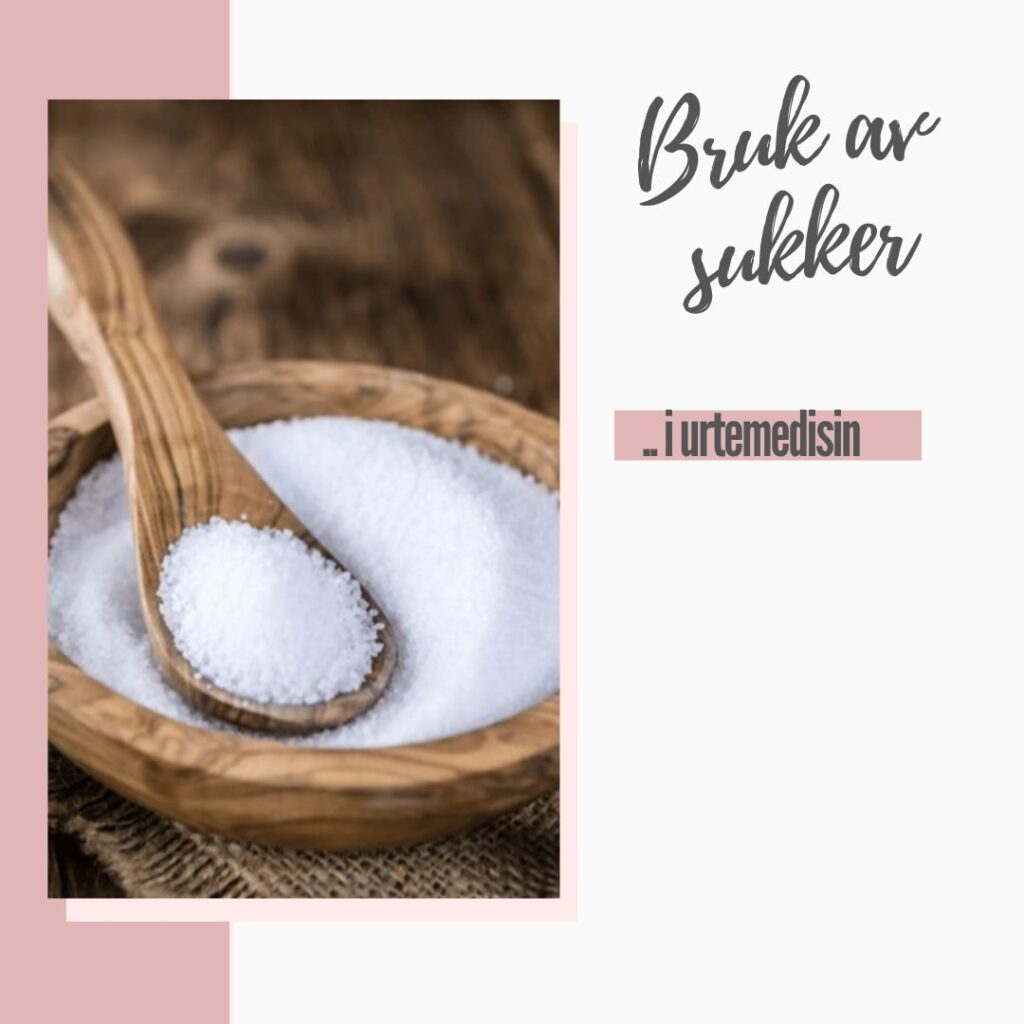 sukker i urtemedisin