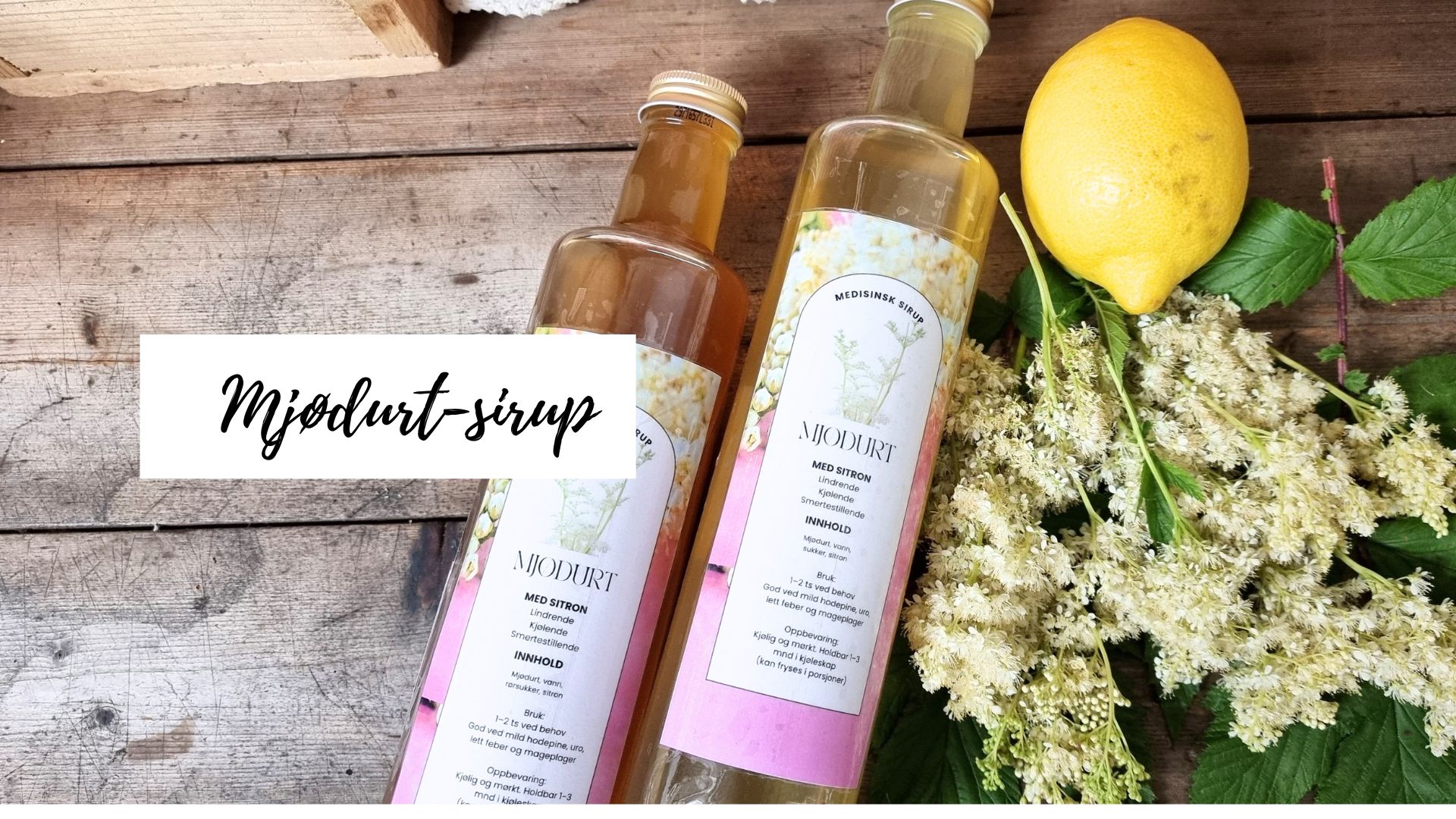 mjødurtsirup mjødurtsaft
