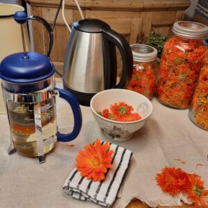 Ringblomst uttrekk for utvortes bruk